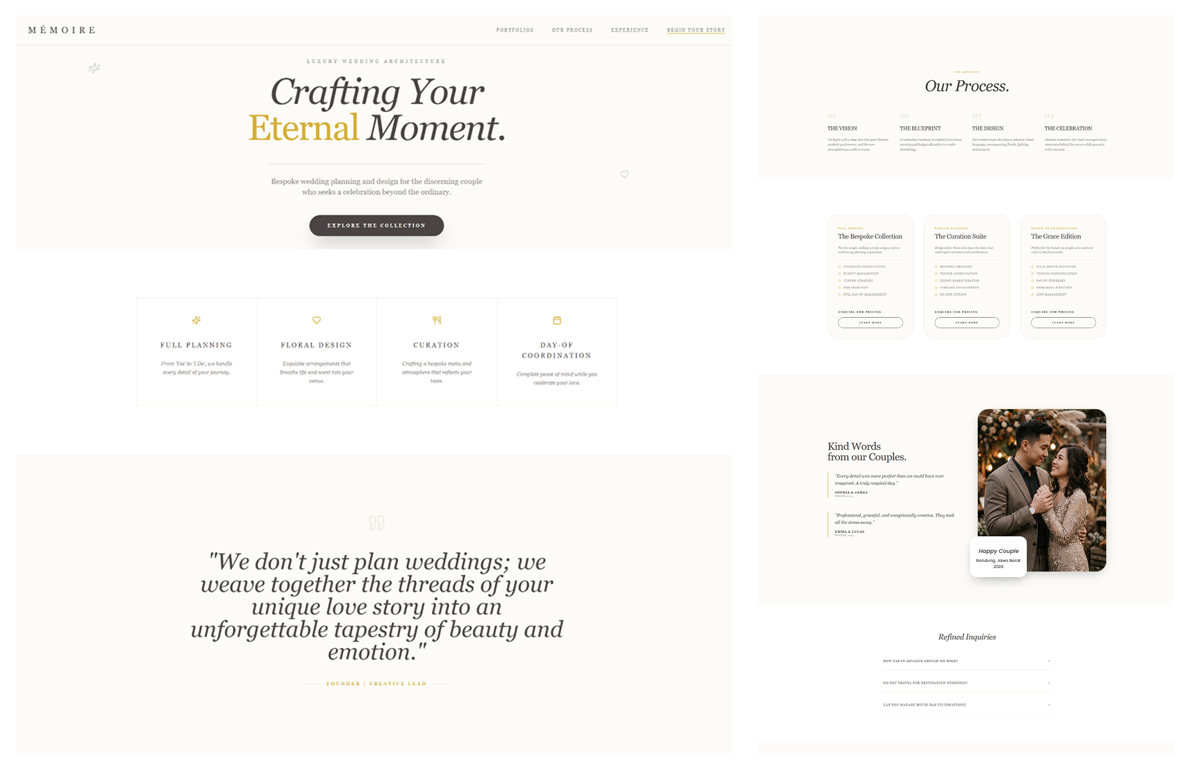 Mémoire Wedding Organizer